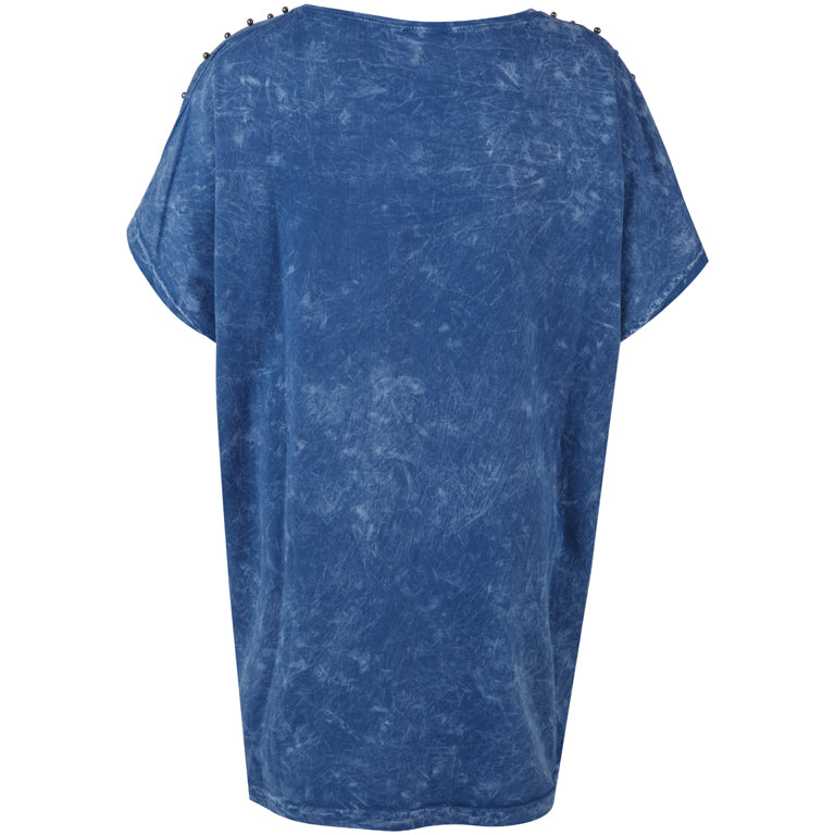 Γυναικεία Μπλούζα T-shirt - Indigo - LH52180111